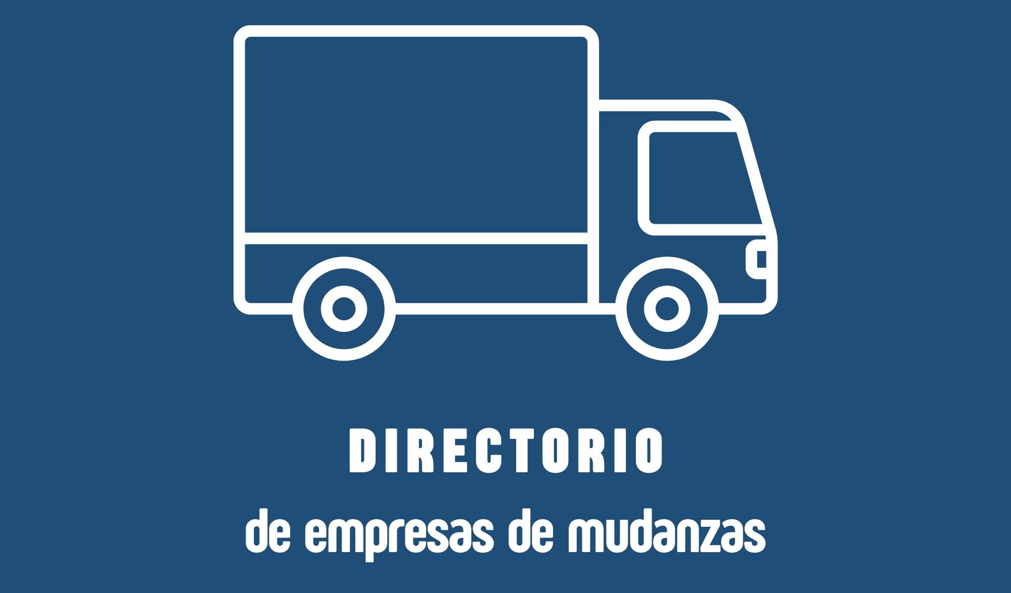 Directorio de empresas de mudanzas en Espa&ntilde;a